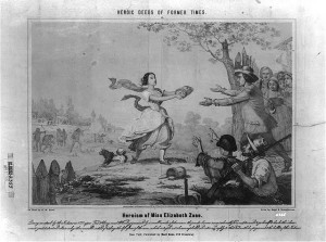 Betty Zane's dash for gunpowder, Second Siege of Fort Henry, 1782