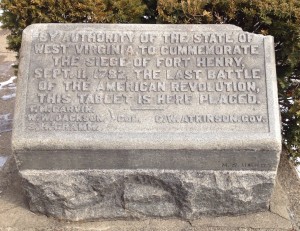 Fort Henry marker