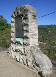 McColloch's Leap monument